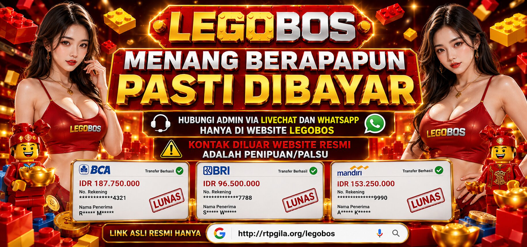 PASTI DIBAYAR LEGOBOS